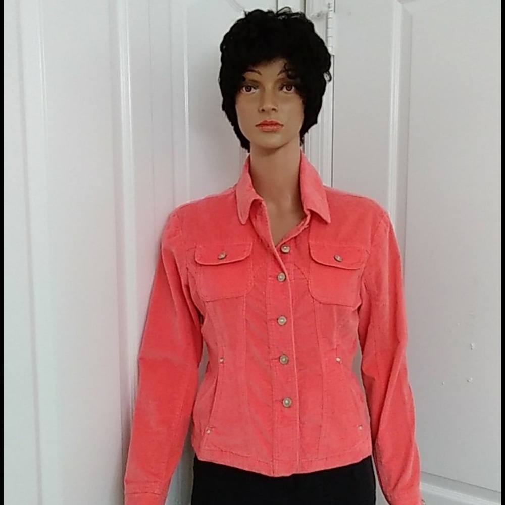 Ladies Plush Denim Jacket by A.M.I size SP